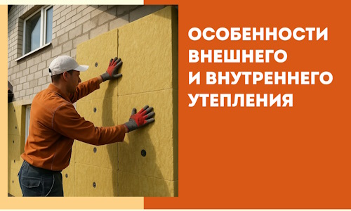 Какие особенности внешнего и внутреннего утепления в Краснотурьинске