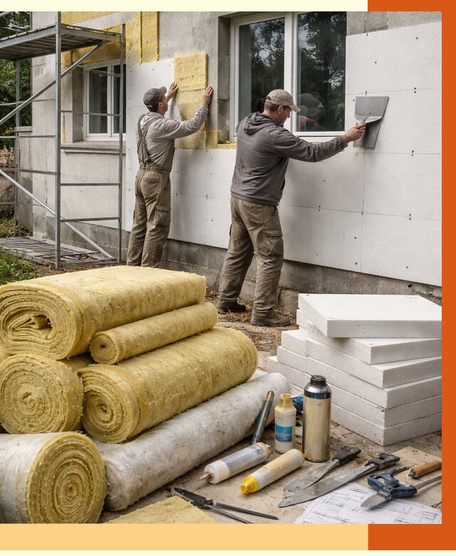 Утепление домов в Краснотурьинске под ключ от 4466 руб/м2 | Профессионально — ТепломастерКту