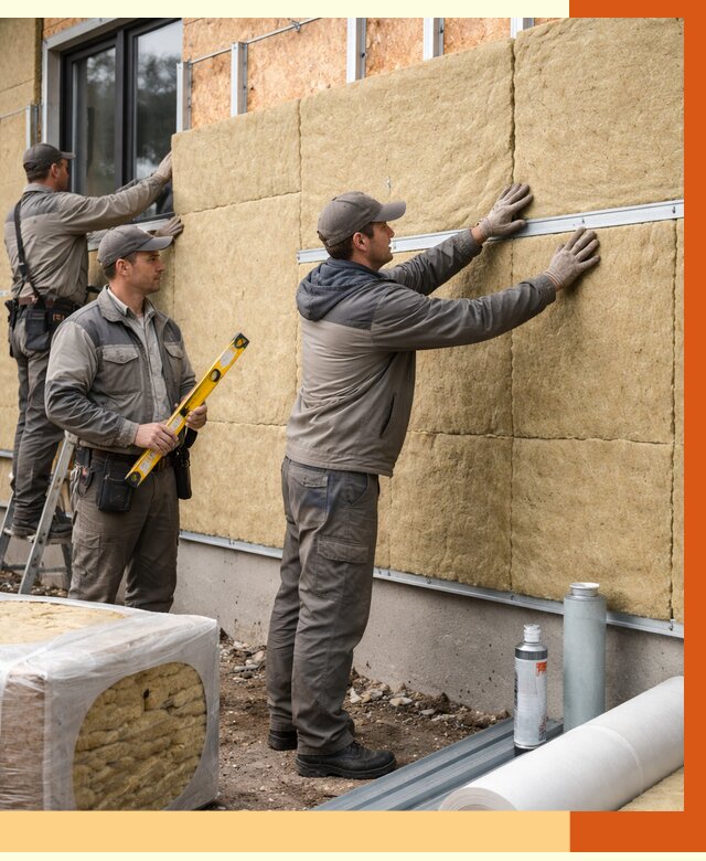 Утепление дома из SIP панелей в Краснотурьинске от 6592 руб./м² под ключ | ТепломастерКту