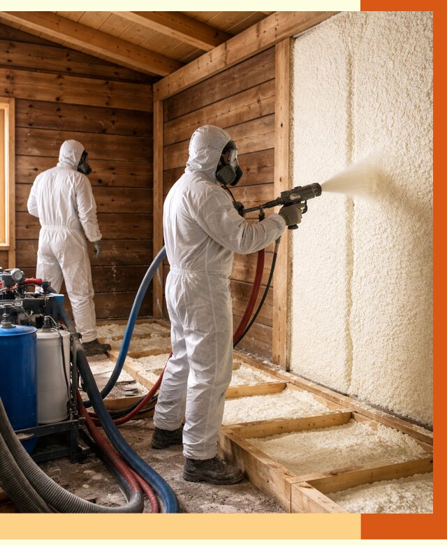 Утепление бани ппу в Краснотурьинске под ключ от 4466 руб./м2 | ТепломастерКту - напыление и монтаж ппу