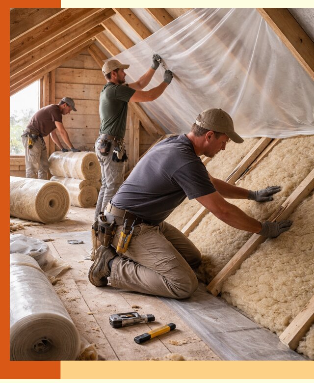 Утепление крыши изнутри в Краснотурьинске: профессионально и надежно