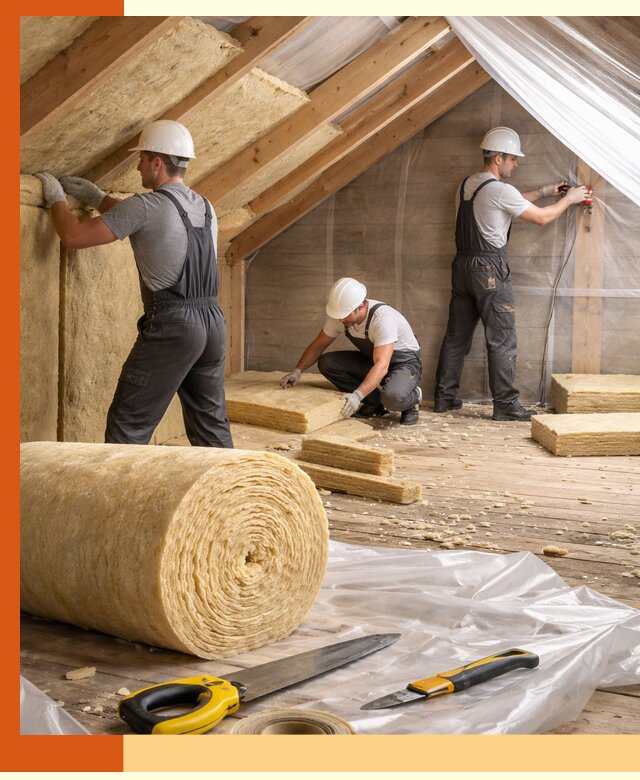 Профессиональное утепление мансарды в Краснотурьинске качественно и надежно