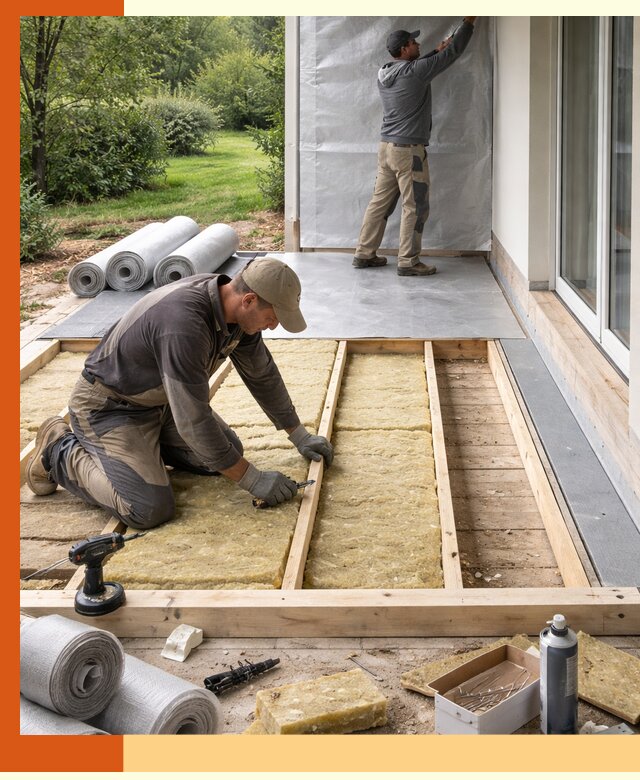 Утепление террасы в Краснотурьинске — тепло и защита круглогодично