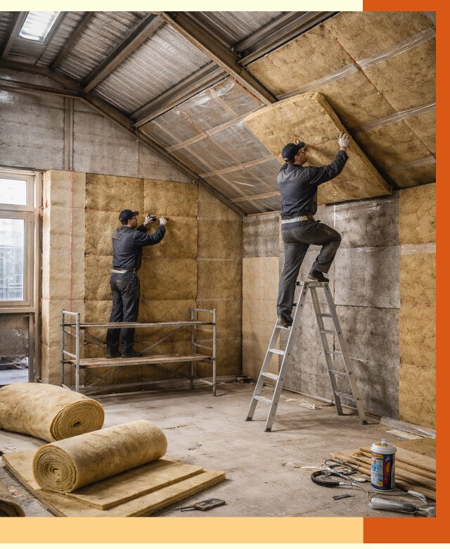 Утепление цеха под ключ в Краснотурьинске от 196711 руб./м2 — теплоизоляция цеха | ТепломастерКту