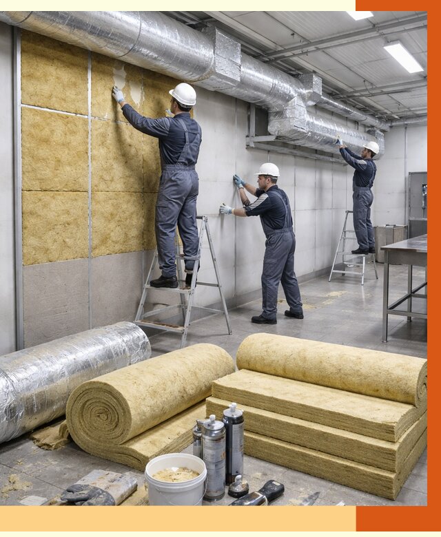 Утепление пищевого цеха в Краснотурьинске от 13291 руб./м² — комплексно под ключ | ТепломастерКту