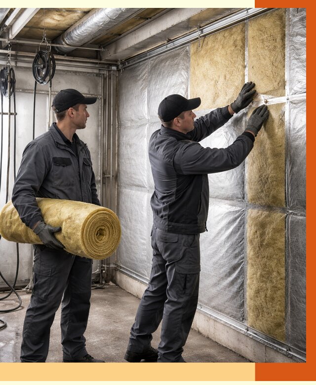 Утепление автомойки в Краснотурьинске от 9038 руб./м2 — комплексное утепление под ключ | ТепломастерКту