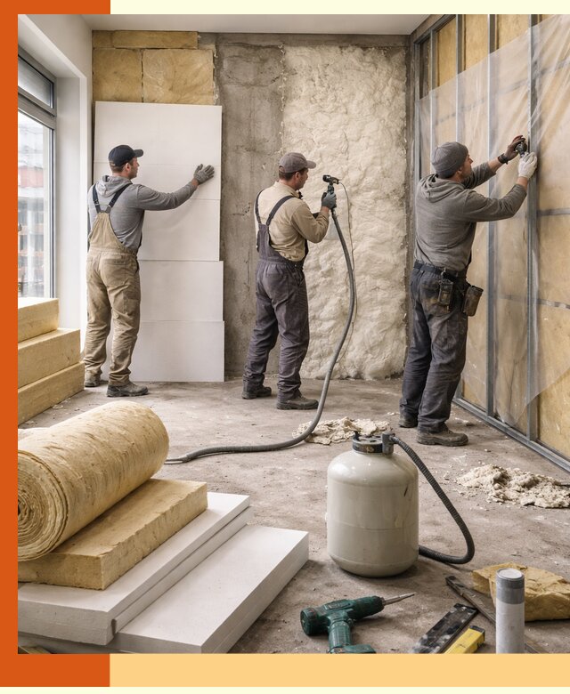 Утепление магазина в Краснотурьинске: комплексные решения по теплоизоляции