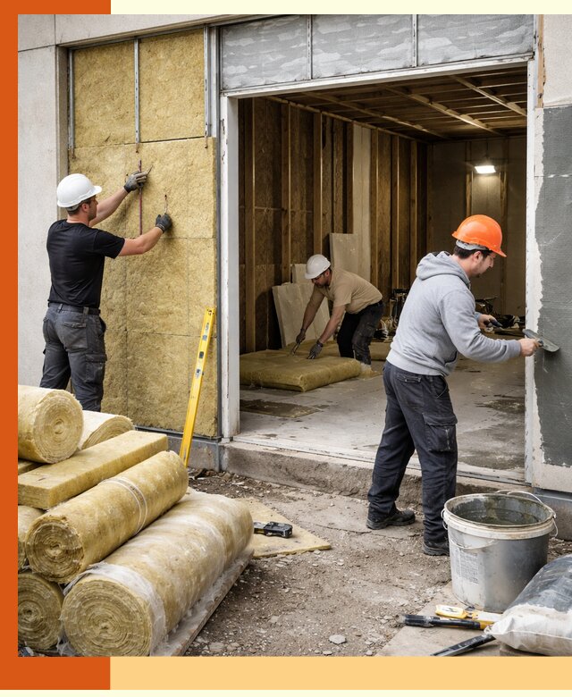 Утепление торгового павильона в Краснотурьинске — качественно и энергоэффективно