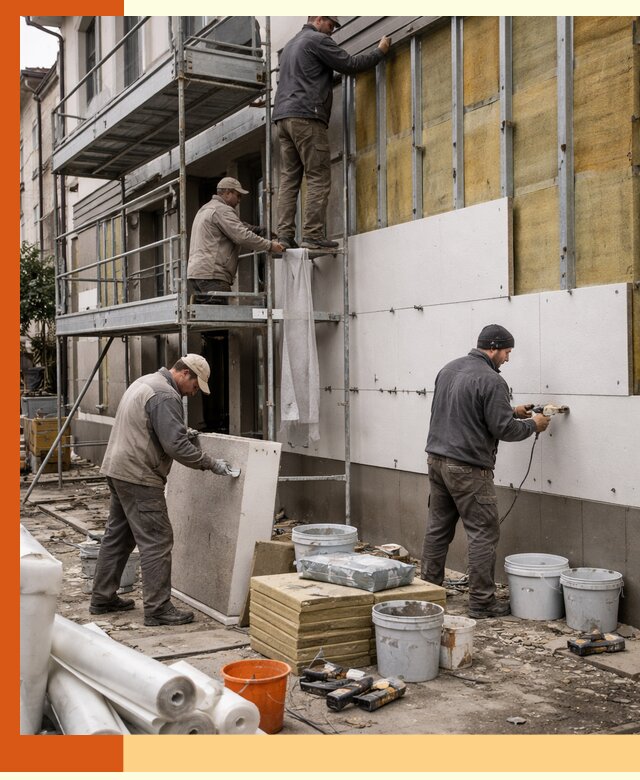 Утепление гостиницы под ключ в Краснотурьинске с гарантией качества