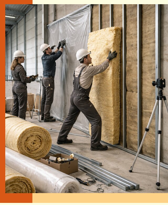 Утепление складского терминала в Краснотурьинске профессионально и надёжно