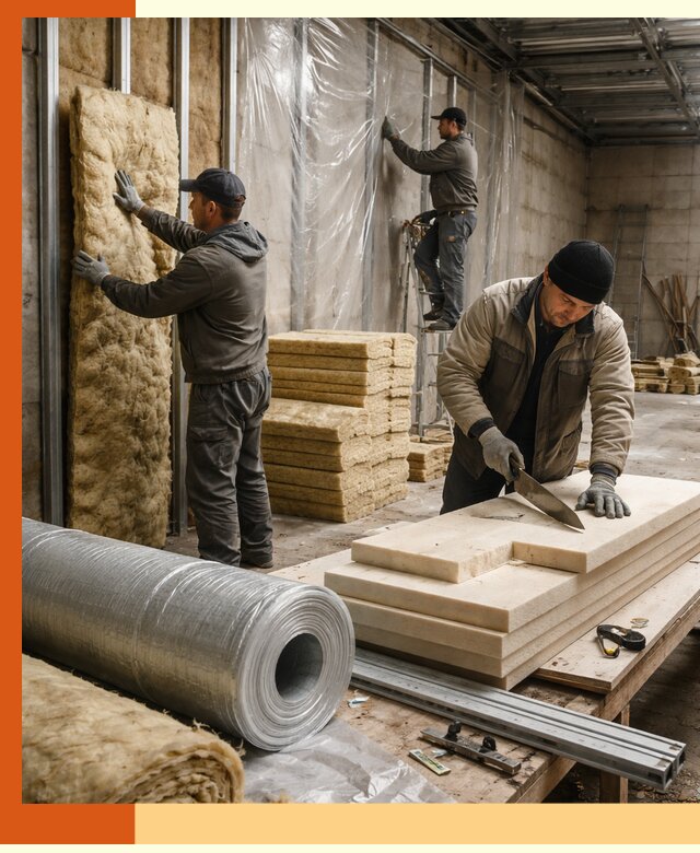 Утепление торгового склада в Краснотурьинске с энергоэффективными решениями