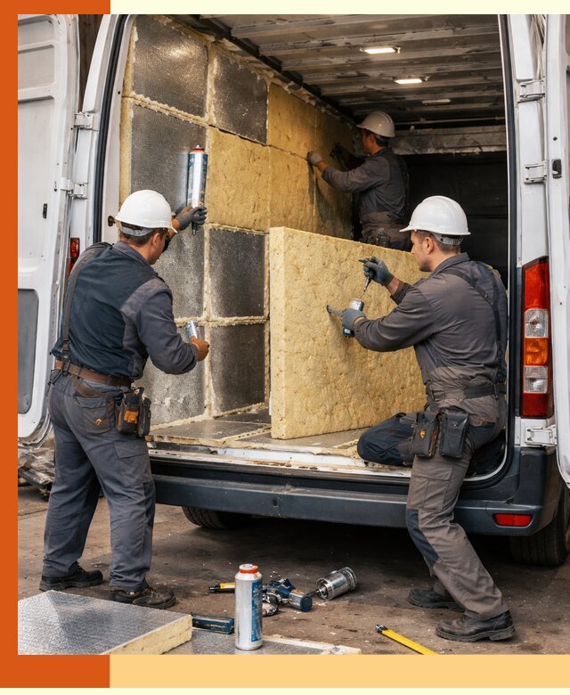 Утепление фургона-рефрижератора в Краснотурьинске для сохранения температуры