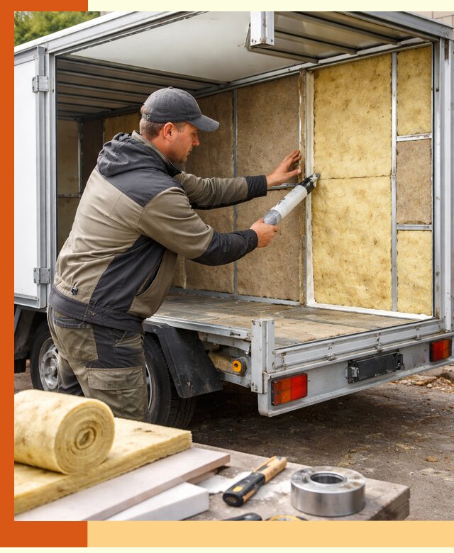 Профессиональное утепление прицепа в Краснотурьинске для любых условий