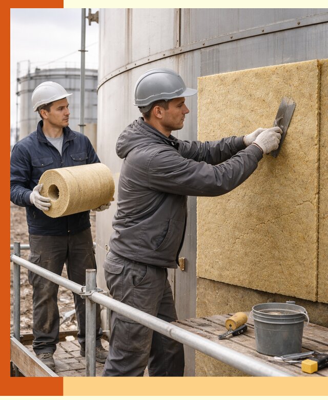 Профессиональное утепление резервуара и теплоизоляция в Краснотурьинске