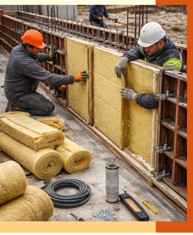 Теплоизоляция опалубки в Краснотурьинске от 7656 руб. за м2 — услуги и монтаж | ТепломастерКту