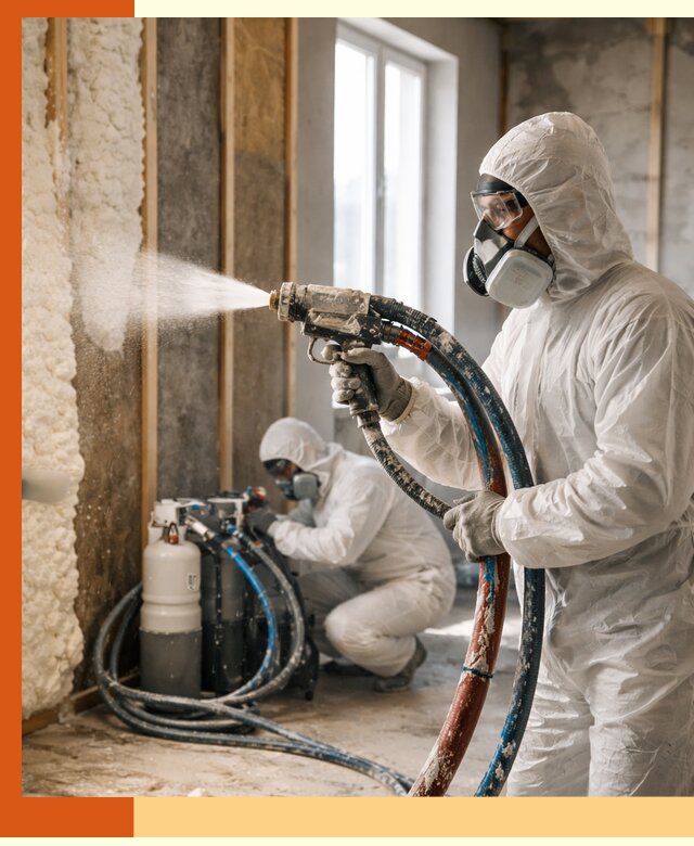 Пенополиуретан напыление для утепления зданий в Краснотурьинске