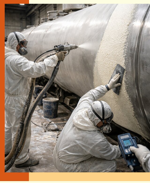 Утепление автоцистерн жидкой теплоизоляцией в Краснотурьинске