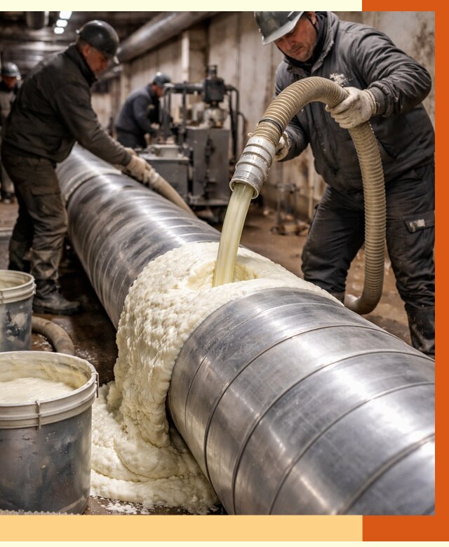 Утепление теплотрассы жидкой теплоизоляцией в Краснотурьинске от 4466 руб. | ТепломастерКту