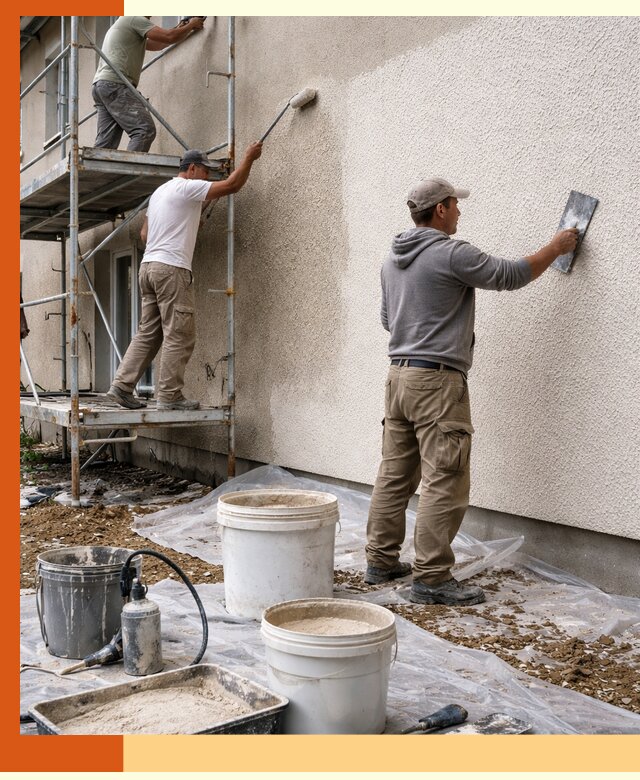 Утепление фасада жидкой пробкой в Краснотурьинске