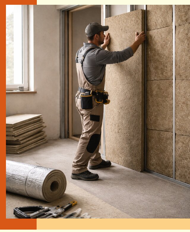 Шумоизоляция дома в Краснотурьинске — комплексная защита от шума