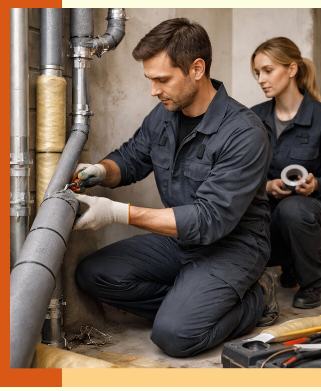 Шумоизоляция труб в Краснотурьинске: профессиональная звукоизоляция под ключ