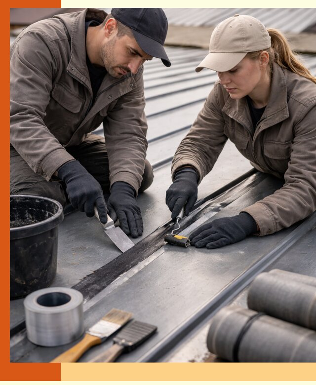 Гидроизоляция фальцевой кровли в Краснотурьинске качественно и надежно