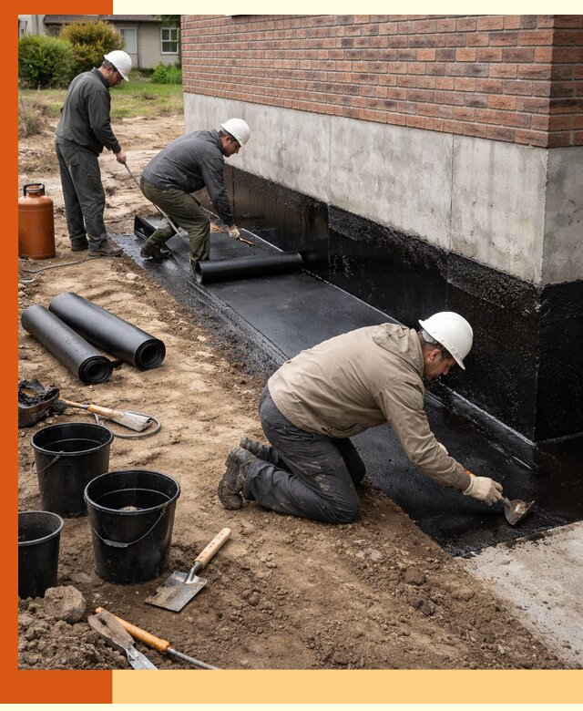 Гидроизоляция фундамента в Краснотурьинске: надежная защита строений