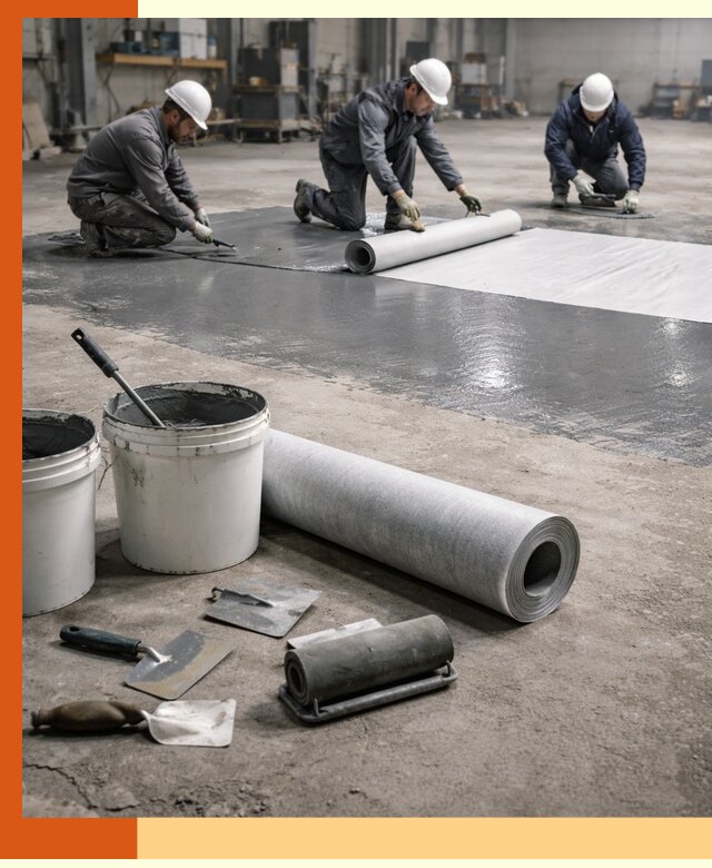 Гидроизоляция промышленного пола в Краснотурьинске — защита и долговечность