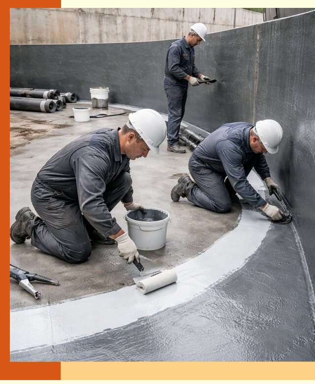 Гидроизоляция резервуара для топлива в Краснотурьинске