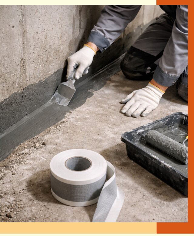 Гидроизоляция швов и герметизация стыков в Краснотурьинске от 1329 руб. | ТепломастерКту