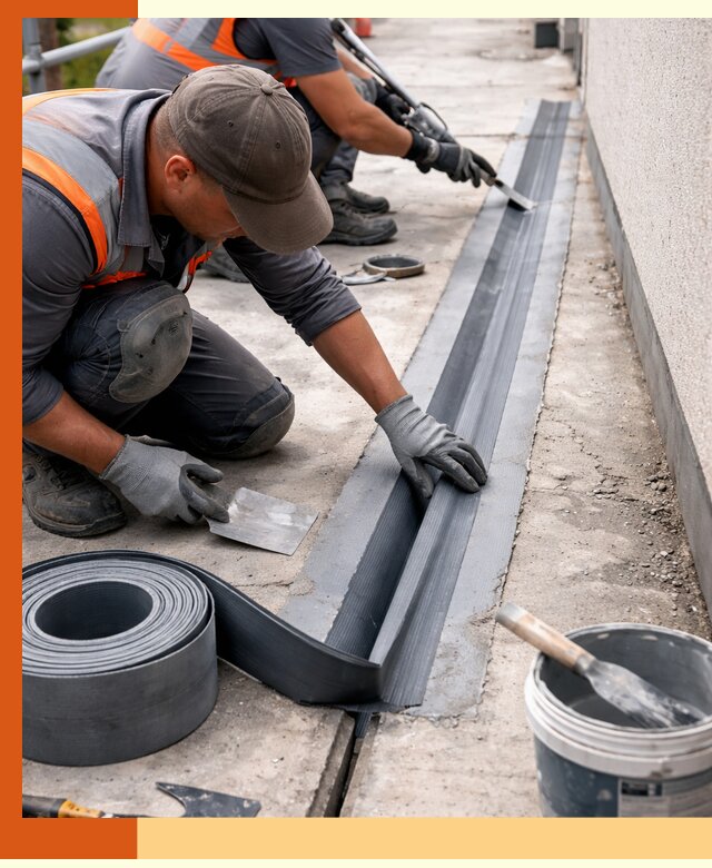 Гидроизоляция деформационного шва в Краснотурьинске профессионально и надежно