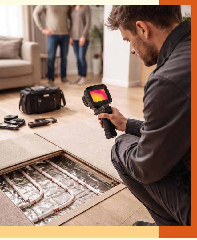 Тепловизионное обследование теплого пола в Краснотурьинске от 4785 руб. — ТепломастерКту