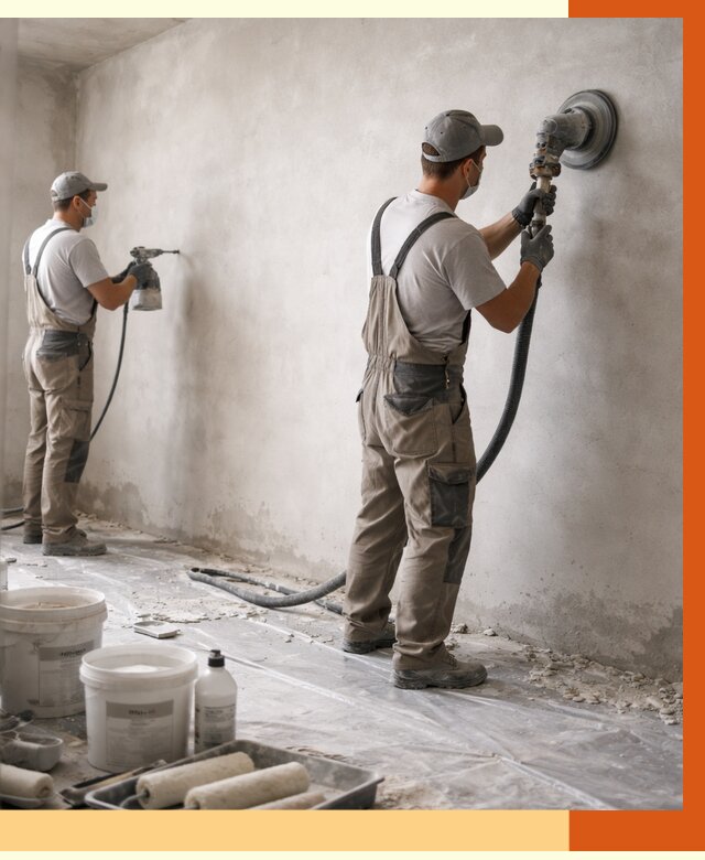 Подготовка поверхности под напыление в Краснотурьинске от 1276 руб. — ТепломастерКту