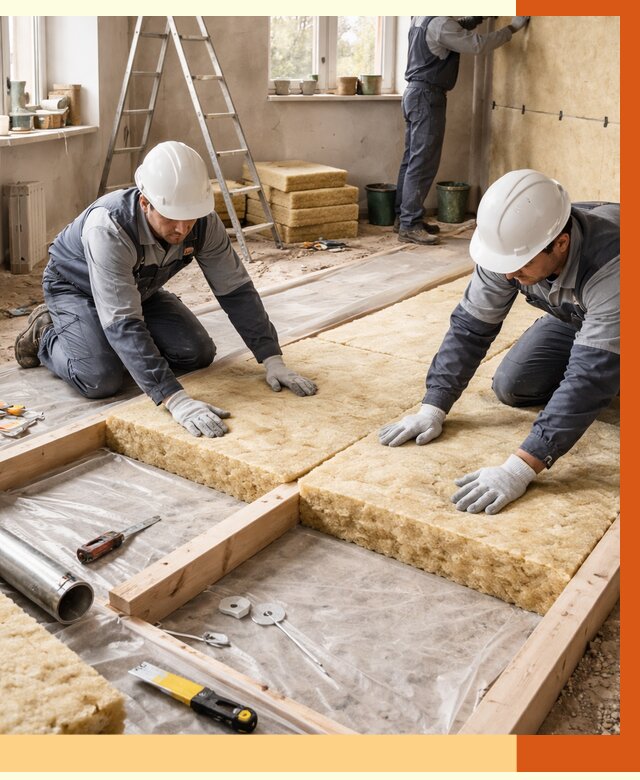 Восстановление теплоизоляции в Краснотурьинске от 9038 руб. — ремонт утепления под ключ | ТепломастерКту