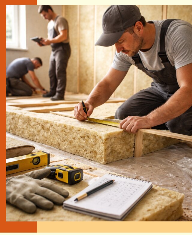 Расчет толщины утеплителя для зданий и помещений в Краснотурьинске